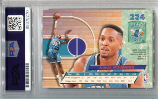 Alonzo Mourning 1992-1993 Fleer Ultra #234 PSA Auto Auth Card