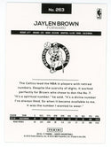 Jaylen Brown 2016-17 Panini Hoops Rookie Card #263