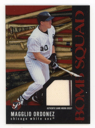 Magglio Ordonez 2003 Topps Bomb Squad Game-Worn Jersey #PBS-MO Card