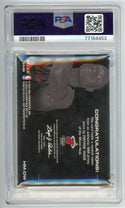 Dwyane Wade 2004 Hoops Hot Pros. Hot Materials- Red Hot #HW-DW PSA 5