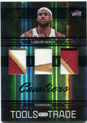 Lebron James Panini Absolute Memorabilia Tri Patch Card 2009 17/25