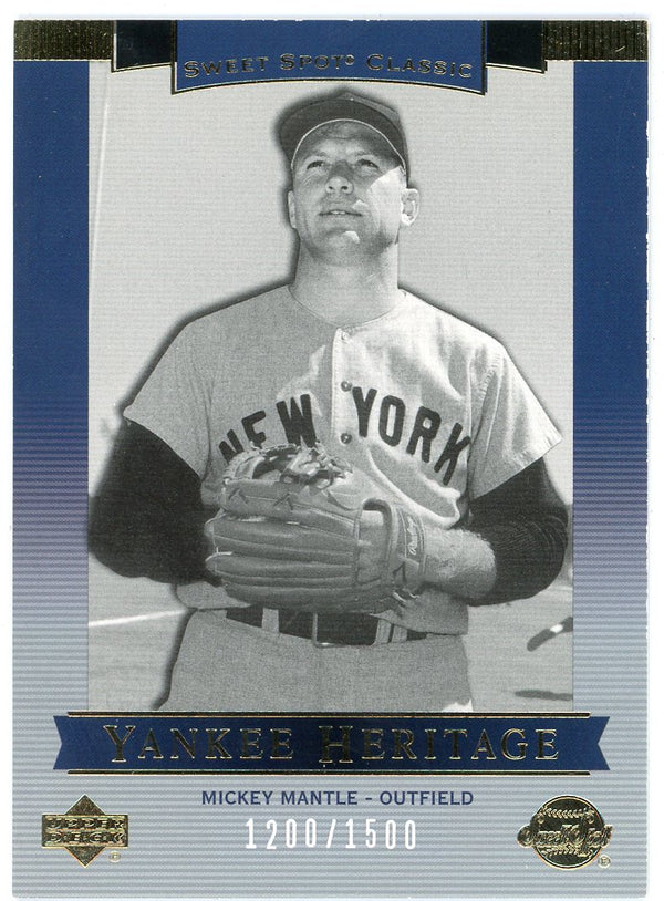 Mickey Mantle 2003 Upper Deck Yankee Heritage #136