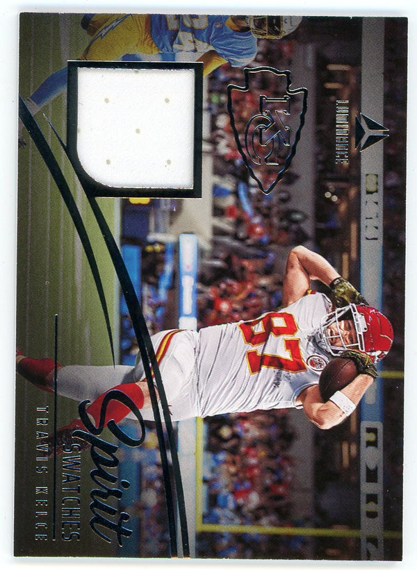 Travis Kelce 2023 Panini Luminance Spirit Swatches #SS-18