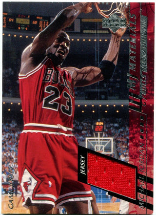 Michael Jordan Upper Deck MJ Materials Jersey Card 2000