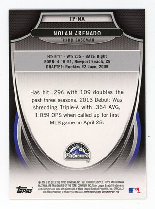 Nolan Arenado 2013 Topps BL Top Prospects #TP-NA Card