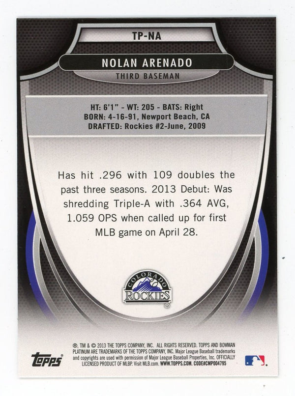 Nolan Arenado 2013 Topps BL Top Prospects #TP-NA Card