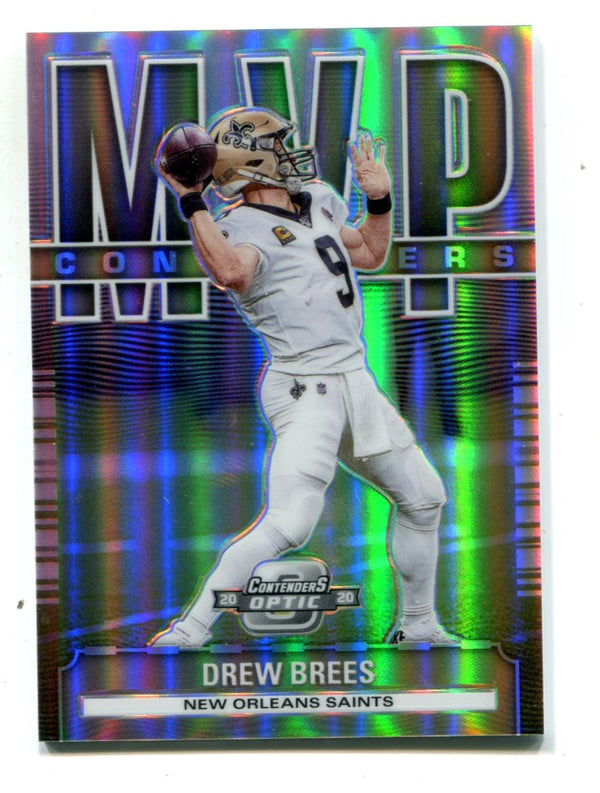 Drew Brees 2020 Panini Contenders Optic MVP #13 Card