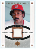 Jim Rice 2005 Upper Deck Sweet Spot Classic Patch Relic #CM-RI