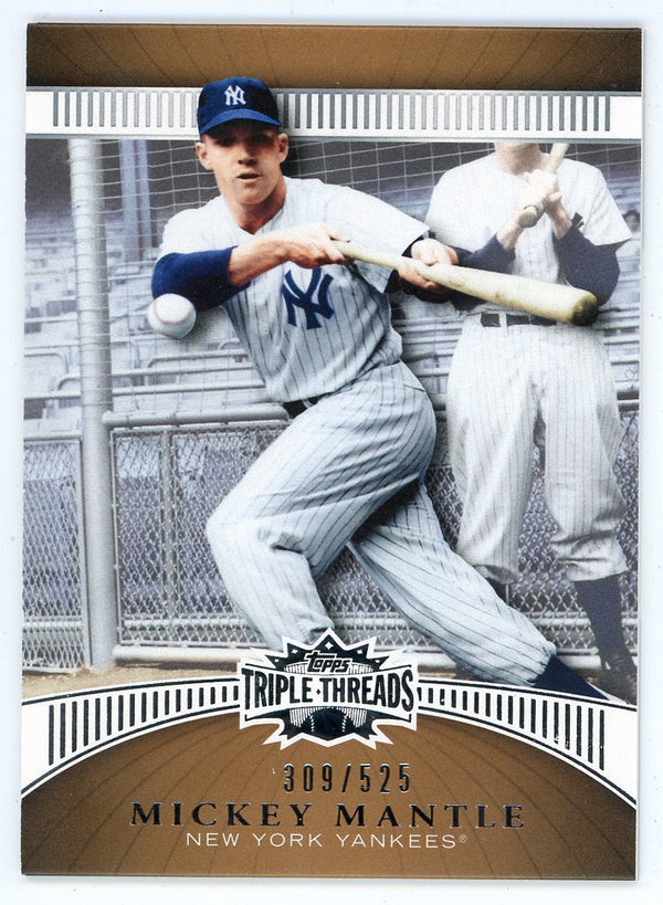 Micky Mantle 2010 Topps Triple Threads #65