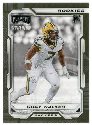 Quay Walker 2022 Panini Chronicles SSD Momentum Rookie Card #PMR-21