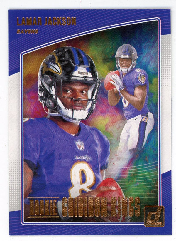 Lamar Jackson 2018 Panini Donruss Gridiron Kings #RGK-17