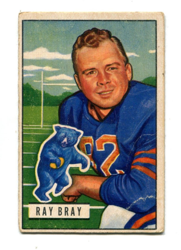 Ray Bray 1951 Bowman #50 Card