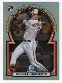 Gunnar Henderson 2023 Topps Bowman Chrome Rookie Of The Year Favorite #ROYF-15 Card