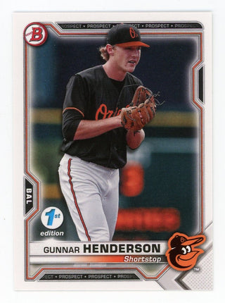 Gunnar Henderson 2021 Topps Bowman 1st Edition #BFE-49 Card