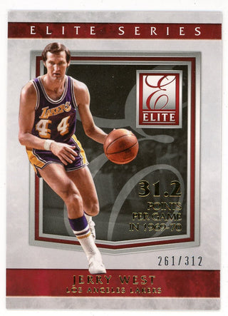 Jerry West 2015-16 Panini Donruss Elite Series #17