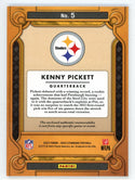 Kenny Pickett 2023 Panini Gold Standard Patch Relic #5