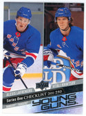 Alexis Lafreniere & Vitali Kravtsov 2020 Upper Deck Young Guns Series 1 Checklist 201-250 #250