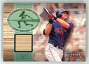 Jim Thome 2002 Fleer Lumber Company Game-Used Bat Card