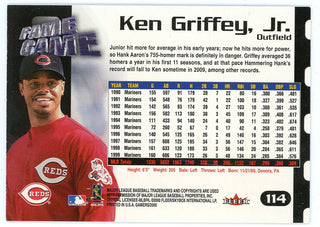 Ken Griffey Jr. 2000 Fleer Fame Game #114