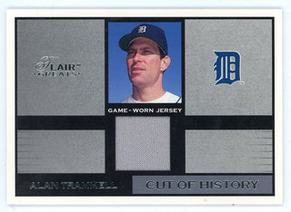 Alan Trammell 2003 Fleer Greats Patch Relic