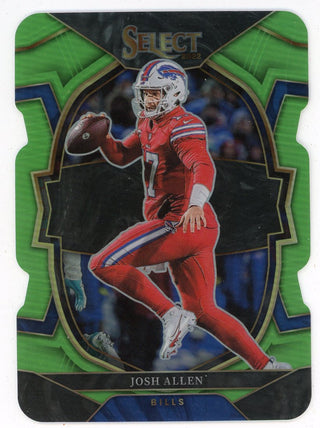 Josh Allen 2022 Panini Select Green #97