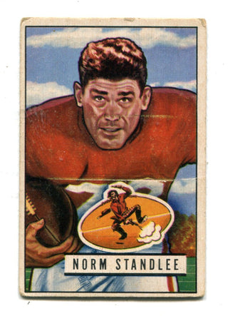 Norm Standlee 1951 Bowman #141 Card