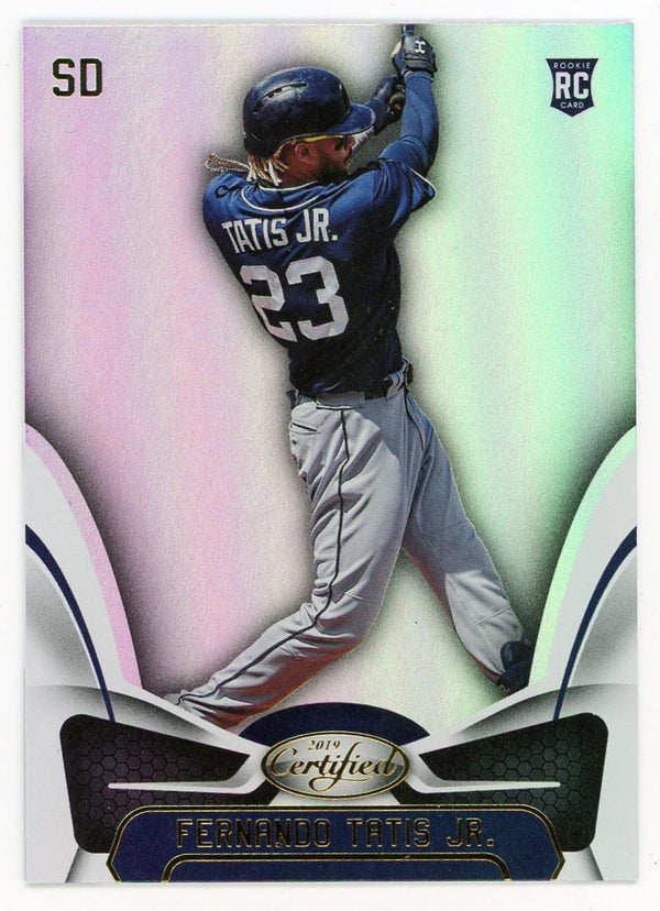 Fernando Tatis Jr 2019 Panini Rookie Silver Certified #22 Card