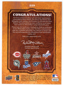 Aaron Harang/ Dan Haren/ Roy Oswalt/ Chad Billingsley/ Josh Johnson/ Zack Greinke/ Jered Weaver/ AJ Burnett Eight Swatch Memorabilia