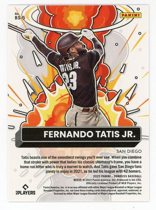 Fernando Tatis Jr 2022 Panini Donruss Bomb Squad #BS-5 Card