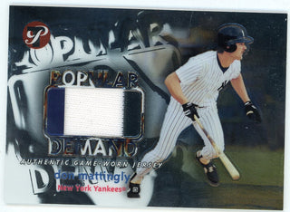 Don Mattingly 2002 Topps Popular Demand Patch Relic #PD-DM