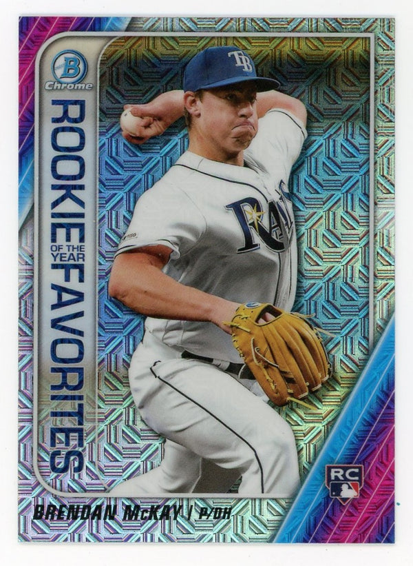 Brendan McKay 2020 Topps Reflective Bowman Chrome Rookie of the Year #ROYF-BM Card