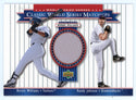 Bernie Williams/ Randy Johnson 2002 Upper Deck World Series Heroes Patch Relic #MUO