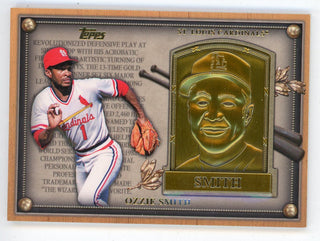 Ozzie Smith 2012 Topps Update Commemorative Hall of Fame Plaques #HOF-OS