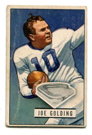 Joe Golding 1951 Bowman #115 Card