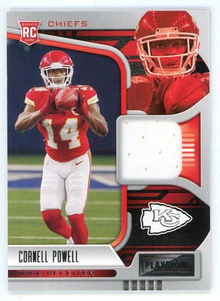 Cornell Powell 2021 Panini Playbook Patch Relic #RMA-CPO