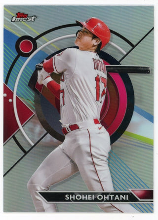 Shohei Ohtani 2023 Topps Finest Refractor #17 Card