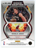 Nikola Jovic 2022-23 Panini Obsidian Autographed Rookie Eruptions #RE-JMN