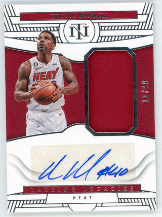 Udonis Haslem 2022-23 Panini National Treasures Autographed Patch Relic #LL-UDH