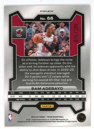 Bam Adebayo 2023-24 Panini Prizm #66