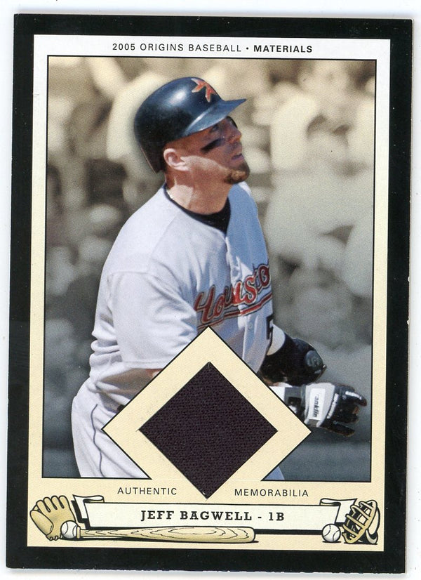 Jeff Bagwell 2005 Upper Deck Origins Patch Relic #PB-JB