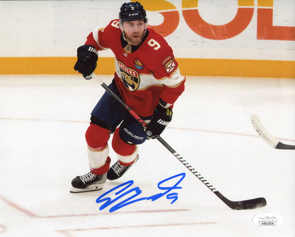 Sam Bennett Autographed Panthers 8x10 Photo (JSA)