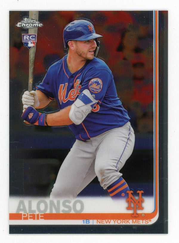 Pete Alonso 2019 Topps Chrome Reflective #204 Card