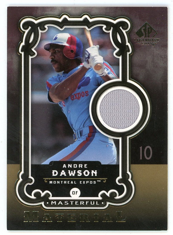 Andre Dawson 2007 Upper Deck Masterful Material Patch Relic #MM-AD