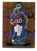 Andre Johnson 2024 Prizm Mosaic #226 Gold Card