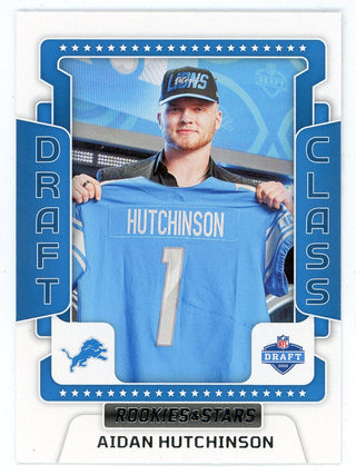 Aidan Hutchinson 2022 Panini Rookies & Stars Draft Class #DC-11