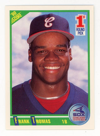 Frank Thomas 1990 Score #663 Rookie Card