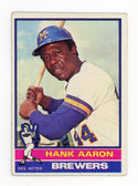 Hank Aaron 1976 Topps Card #550