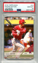 Shohei Ohtani 2018 Topps Japanese #5J PSA 10 Card