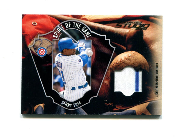 Sammy Sosa 2004 Donruss Spirt of the Game #SOG-1 114/200 Card