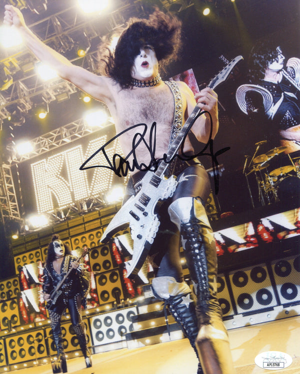 Paul Stanley Autographed KISS Celebrity 8x10 Photo (JSA)